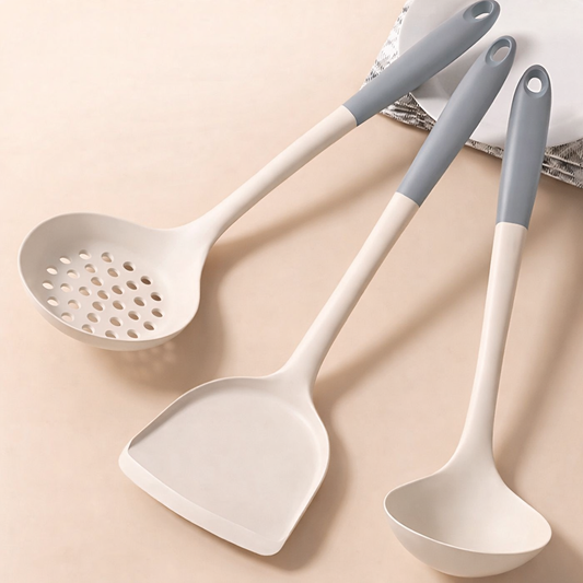 4‑teiliges Silikon-Küchenutensilien-Set